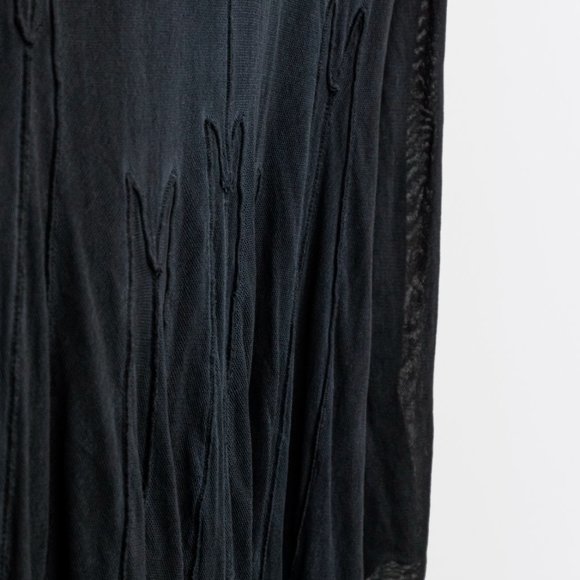 Rundholz Black Label Charcoal Mesh Distressed Cardigan - Picture 8 of 12